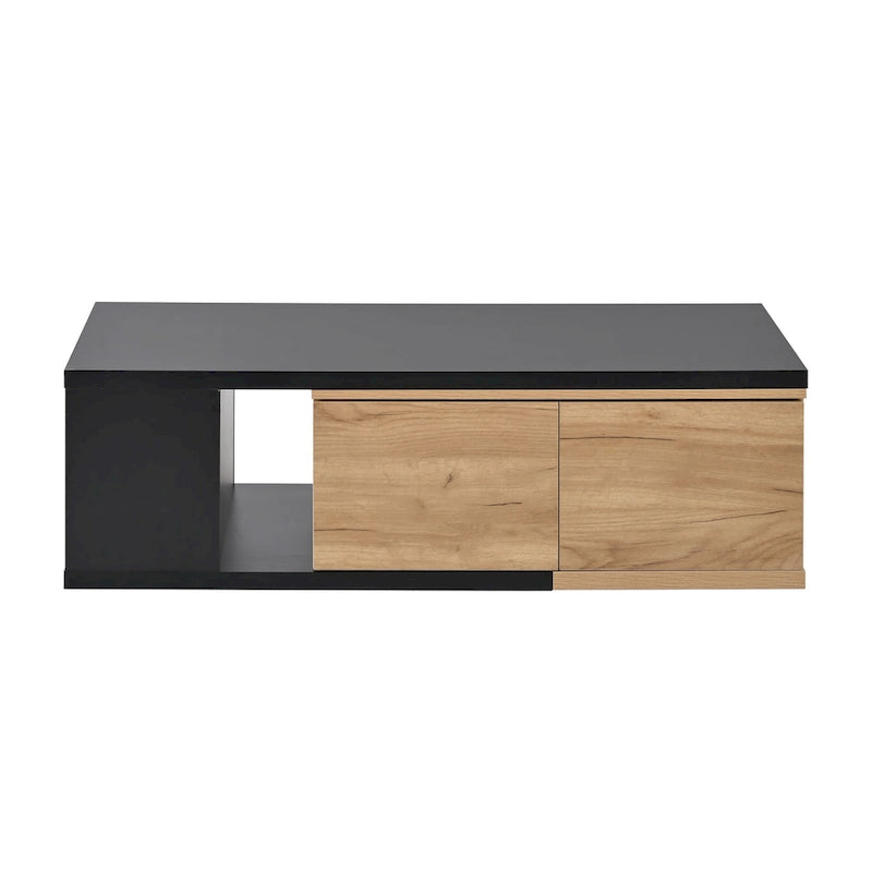Multi-functional Hidden Storage Coffee Table with 2 Drawers