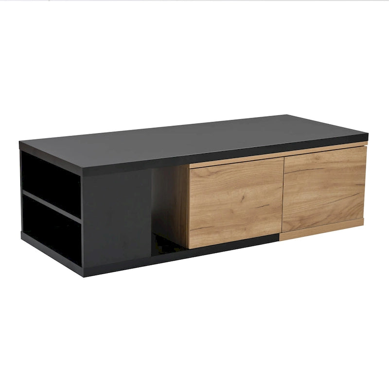 Multi-functional Hidden Storage Coffee Table with 2 Drawers