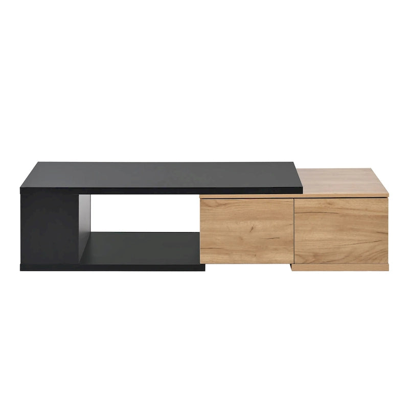 Multi-functional Hidden Storage Coffee Table with 2 Drawers