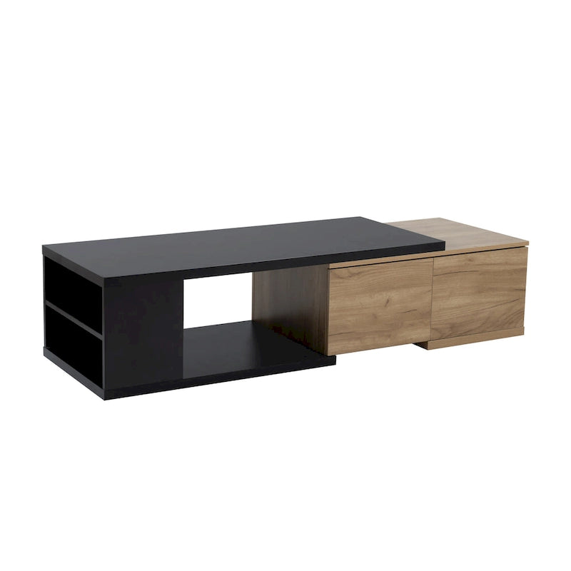 Multi-functional Hidden Storage Coffee Table with 2 Drawers