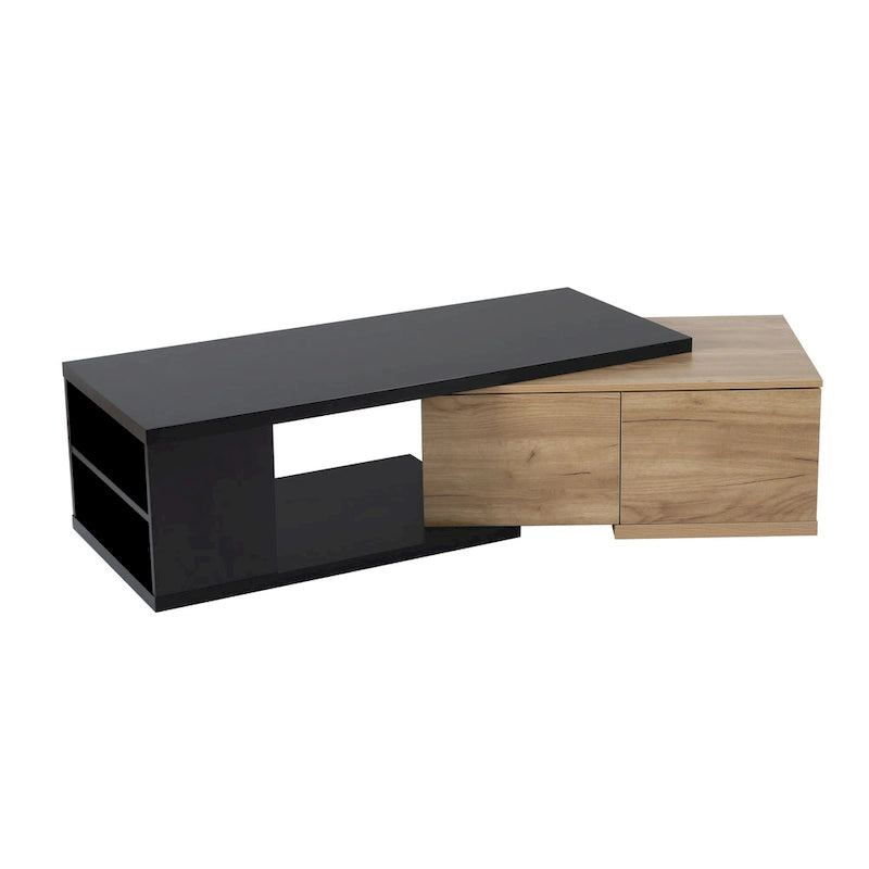 Multi-functional Hidden Storage Coffee Table with 2 Drawers