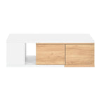 Multi-functional Hidden Storage Coffee Table with 2 Drawers