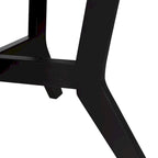 Farmhouse Wood Round Coffee Table with 4 Soild Wood Legs