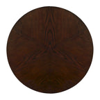 Farmhouse Wood Round Coffee Table with 4 Soild Wood Legs