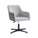 Antique Dark Grey Modern 25.6  Swivel Desk Chair