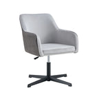 Antique Dark Grey Modern 25.6  Swivel Desk Chair