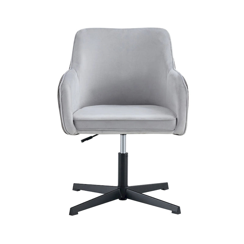 Antique Dark Grey Modern 25.6  Swivel Desk Chair