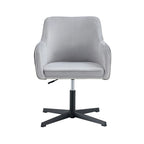 Antique Dark Grey Modern 25.6  Swivel Desk Chair