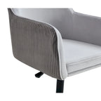 Antique Dark Grey Modern 25.6  Swivel Desk Chair