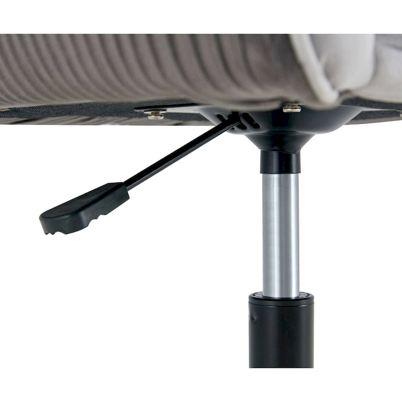 Antique Dark Grey Modern 25.6  Swivel Desk Chair