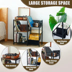 3-Tier Vinyl Record Stand - 29.7 x 12.6 x 28.4 inches