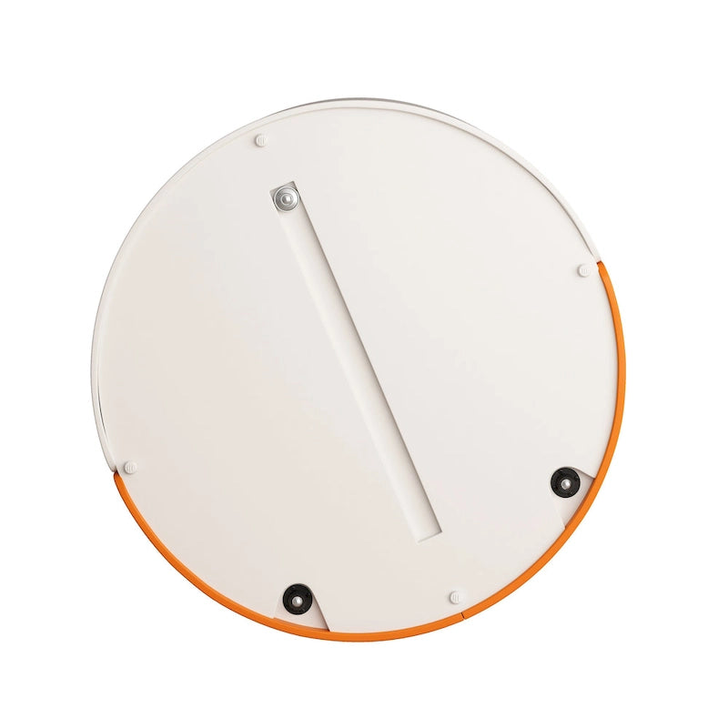 Nesting Coffee Table, Round Nesting Tables and End Tables for Small Space, Modern Side Tables with Extendable Sliding Tabletop