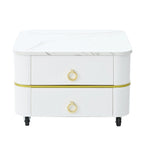 Nesting Coffee Table with Wheels