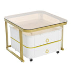 Nesting Coffee Table with Wheels