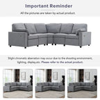 89  Power Recliner Sectional Sofa Home Theater Reclining Sofa with Two USB Ports, Two Storage Drawers for Living Room, Beige