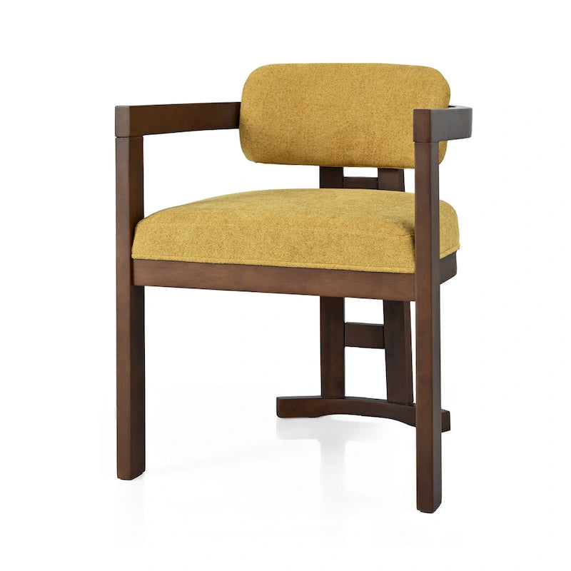 Christopher Knight Home - Evelyn Upholstered Rubberwood Dining Chairs (Set of 4)