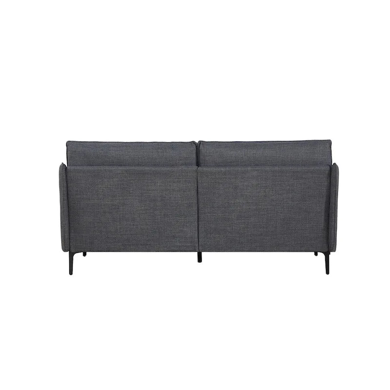 Christopher Knight Home - 2.5-Seater Sofa with USB Charging Port & Metal Legs