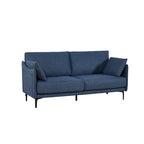 Christopher Knight Home - 2.5-Seater Sofa with USB Charging Port & Metal Legs