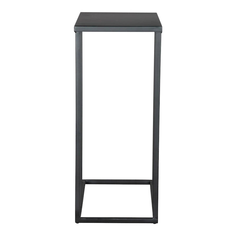 HomeRoots 24  Black Iron Abstract End Table - 17' X '23.6' X '11