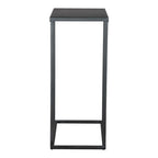 HomeRoots 24  Black Iron Abstract End Table - 17' X '23.6' X '11