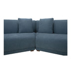 NADAAL STUDIOS Solace, 5-Piece Modular Sectional, Angled Sides - 224 W x34.29 D x31.5 H