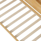 Twin Daybed with Shelves, Trundle & Desk