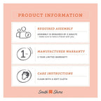 South Shore Hoya Wall-Mounted Headboard Flower Petals