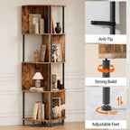 Corner Shelf Stand - 11.8 D x 11.8 W x 58.2 H