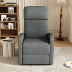 Modern Recliner Manual Recliner Home Theater Manual Recliner Chair with Adjustable Backrest for Living Room