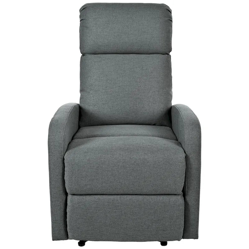 Modern Recliner Manual Recliner Home Theater Manual Recliner Chair with Adjustable Backrest for Living Room