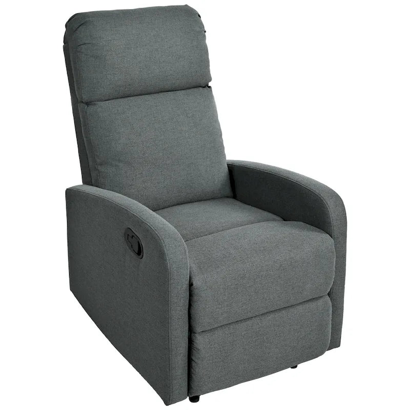 Modern Recliner Manual Recliner Home Theater Manual Recliner Chair with Adjustable Backrest for Living Room