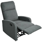 Modern Recliner Manual Recliner Home Theater Manual Recliner Chair with Adjustable Backrest for Living Room