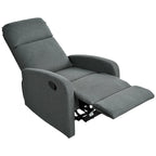 Modern Recliner Manual Recliner Home Theater Manual Recliner Chair with Adjustable Backrest for Living Room