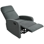 Modern Recliner Manual Recliner Home Theater Manual Recliner Chair with Adjustable Backrest for Living Room