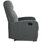Modern Recliner Manual Recliner Home Theater Manual Recliner Chair with Adjustable Backrest for Living Room