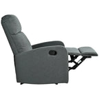 Modern Recliner Manual Recliner Home Theater Manual Recliner Chair with Adjustable Backrest for Living Room