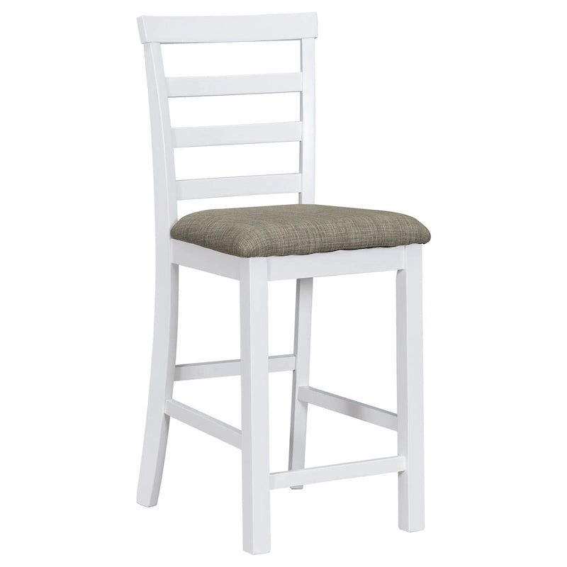 Multi-Functional Counter Height Dining Set Kitchen Bar Dining Table Set with 9 Wine Compartment Wine Glass Holders for Kitchen