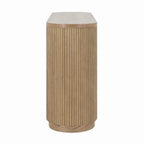 58.9  Modern Entryway Console Table, Slim Sofa Table with Open Shelf for Multi-Functional Use