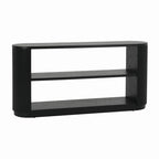 58.9  Modern Entryway Console Table, Slim Sofa Table with Open Shelf for Multi-Functional Use