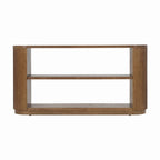 58.9  Modern Entryway Console Table, Slim Sofa Table with Open Shelf for Multi-Functional Use