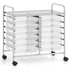 12-Drawer Rolling Storage Cart Mobile Utility Cart on Wheels