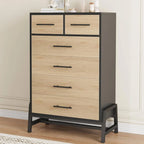 4+2 Drawer Tall Freestanding Dresser for Bedroom
