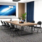 Costway 2/4/8/10/12 PCS Folding Padded Party Chairs with Metal Frame