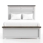 Furniture of America Althea Modern Farmhouse Pinewood Panel Bed