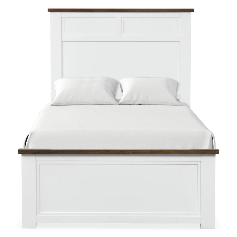 Furniture of America Althea Modern Farmhouse Pinewood Panel Bed