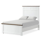 Furniture of America Althea Modern Farmhouse Pinewood Panel Bed