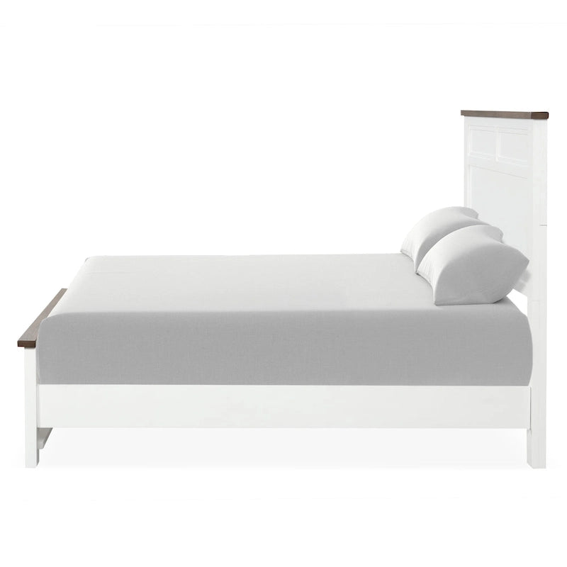 Furniture of America Althea Modern Farmhouse Pinewood Panel Bed