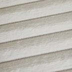 22.05 Wide Upholstered Round Pouf Ottoman Foot Rest with Black Metal Legs