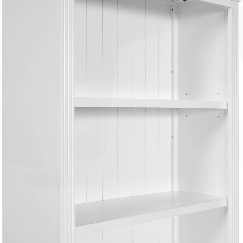 Versatile Tall Bookshelf with LED Lighting and Multiple Storage Options for Home
