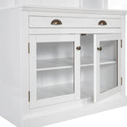 Versatile Tall Bookshelf with LED Lighting and Multiple Storage Options for Home